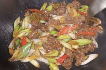 葱爆羊肉